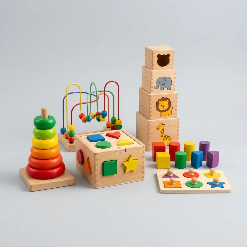 Puisten pelien ja Montessori-materiaalien vuokraus Cagliari:ssa