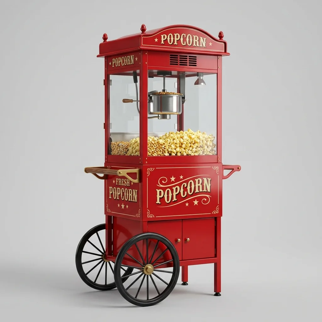 Popcorn-konevuokraus paikassa Cagliari