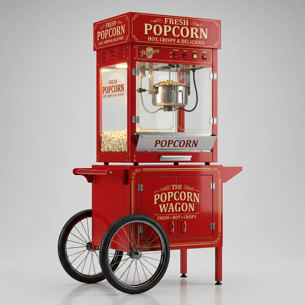 Popcorn-koneen vuokraus Cagliarissa